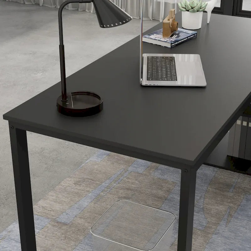 55-inch L Shaped Office Computer Desk w/ Drawers