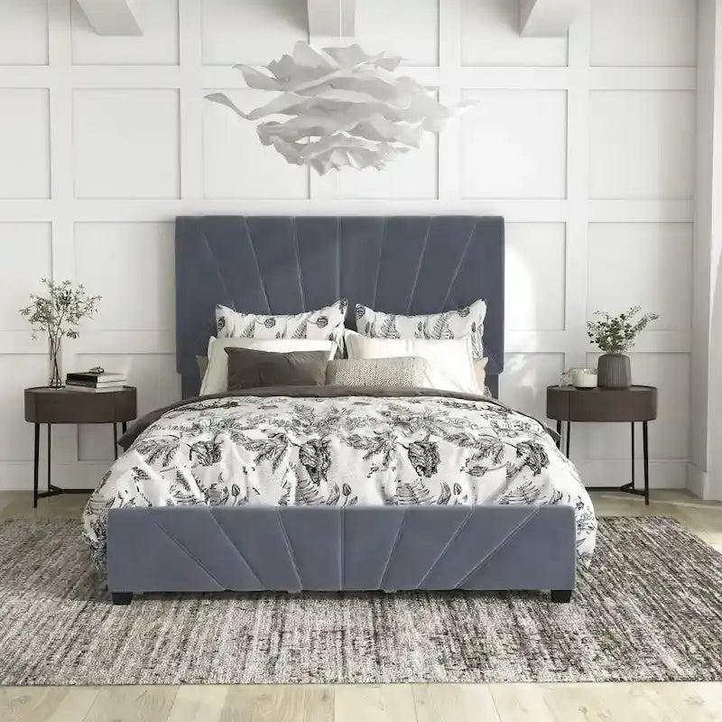 Upholstered 4-drawer Storage Bed