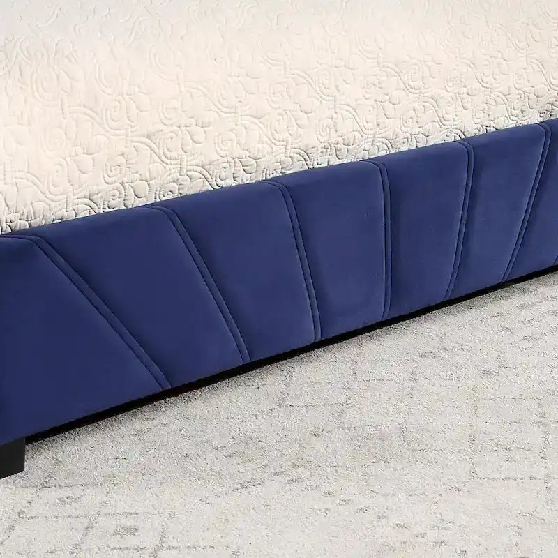 Upholstered 4-drawer Storage Bed