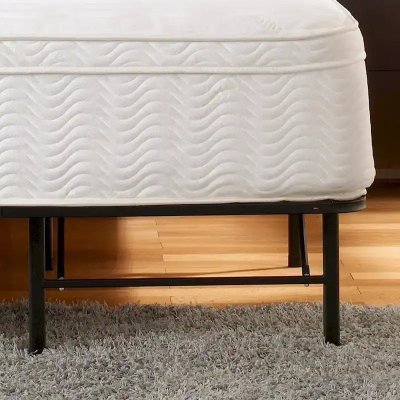 14-Inch Steel Platform Bed Frame with Center Support, No Box Spring Needed