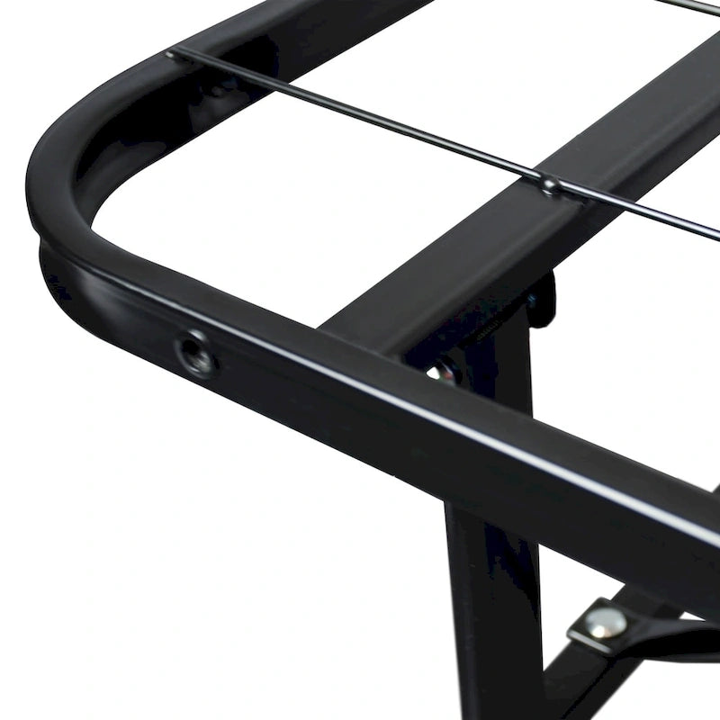 14-Inch Steel Platform Bed Frame with Center Support, No Box Spring Needed