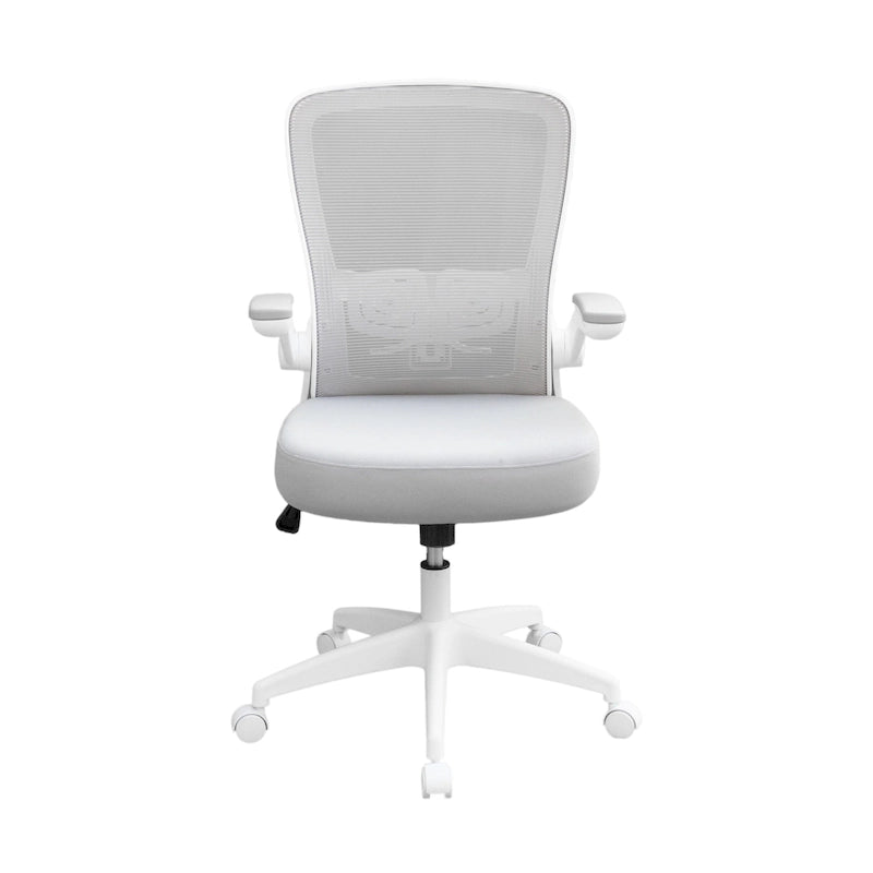 Mesh Back Office Task Chair with Flip Arms and Height Adjustment