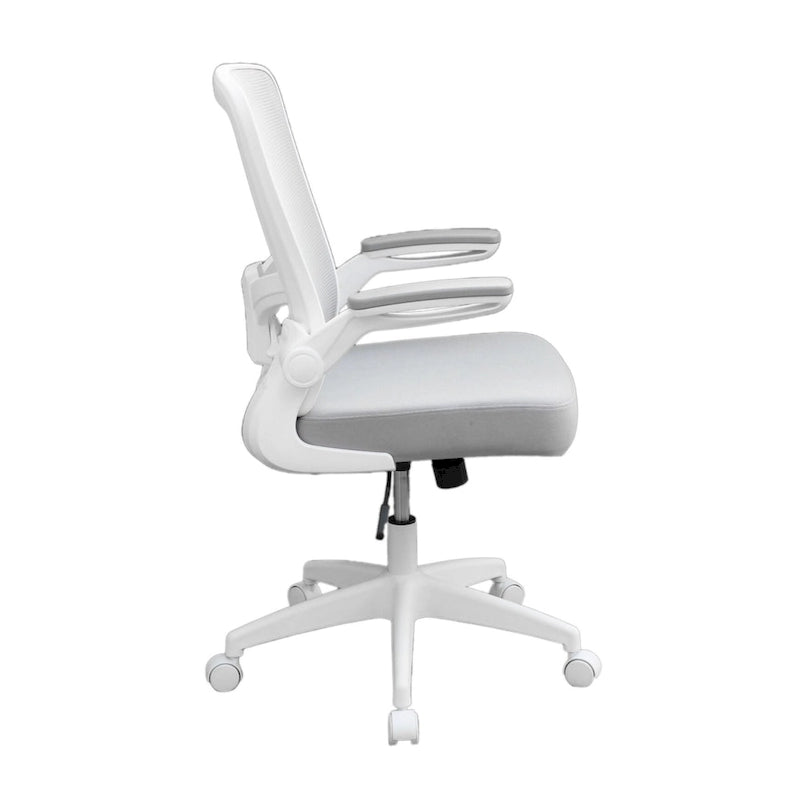 Mesh Back Office Task Chair with Flip Arms and Height Adjustment