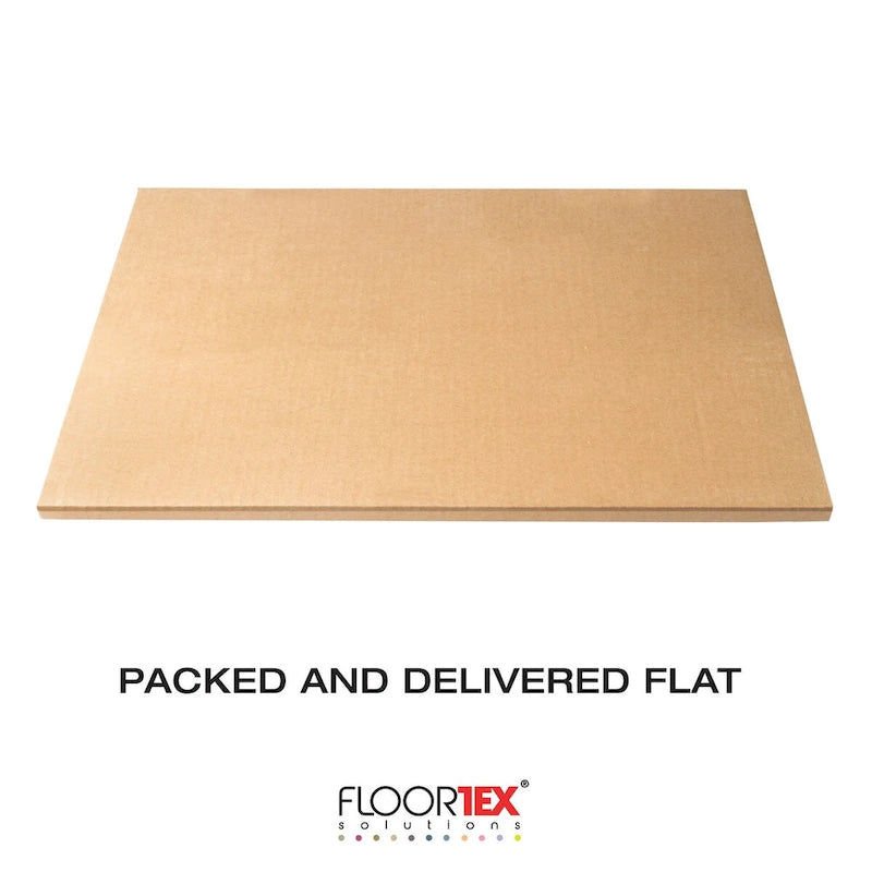 Tempered Glass Chair Mat for Hard Floors and Carpet, 48 x 60 Inch