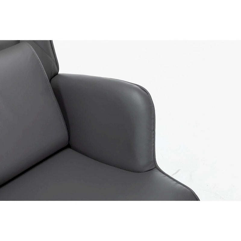 Rocking Chair with Lumbar Pillow and Footrest for Nursery and Living Room