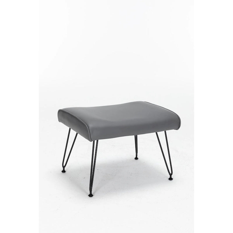 Rocking Chair with Lumbar Pillow and Footrest for Nursery and Living Room