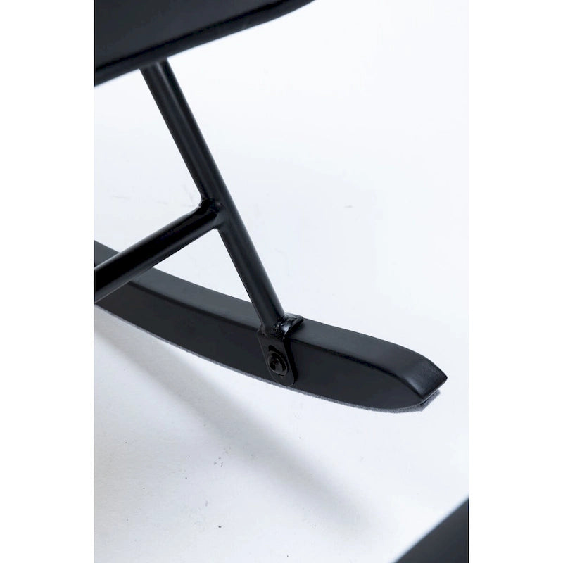 Rocking Chair with Lumbar Pillow and Footrest for Nursery and Living Room